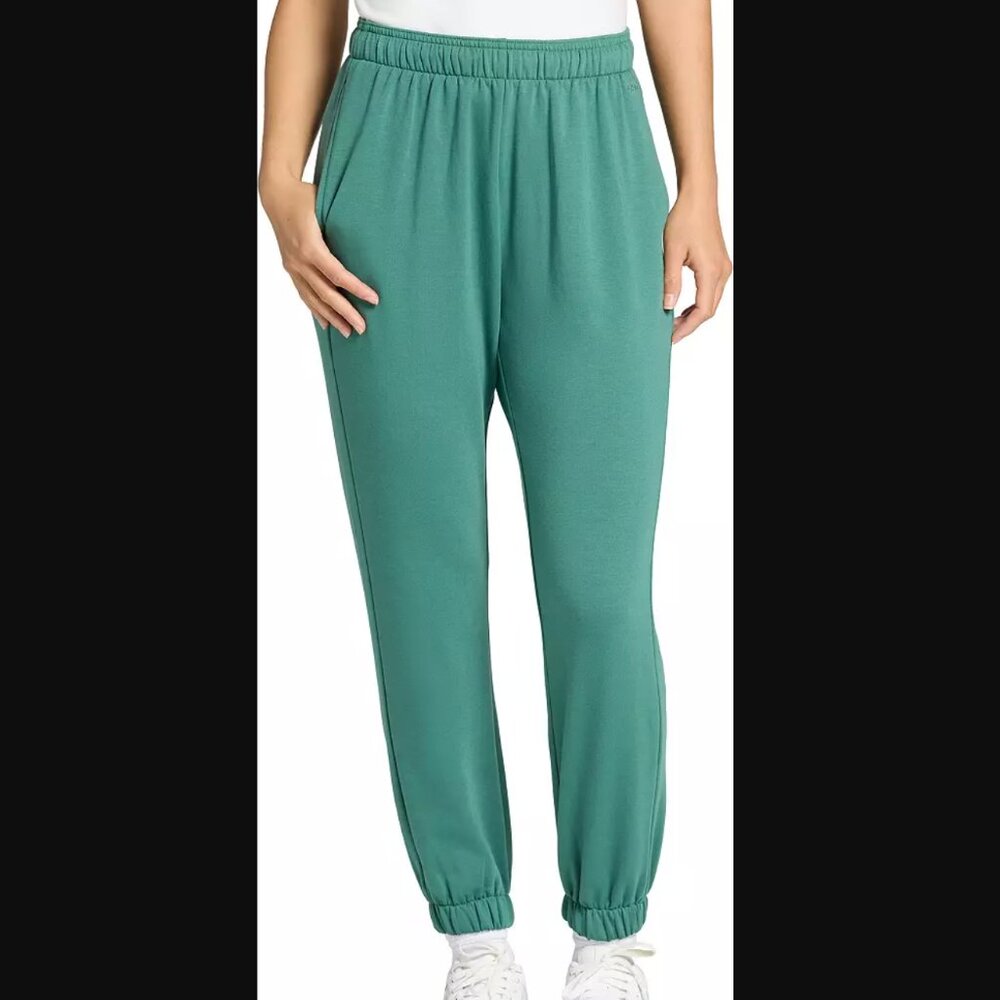 DSG Women's So Soft High Rise Sweatpants, Blue/Green, Medium - Picture 2 of 4